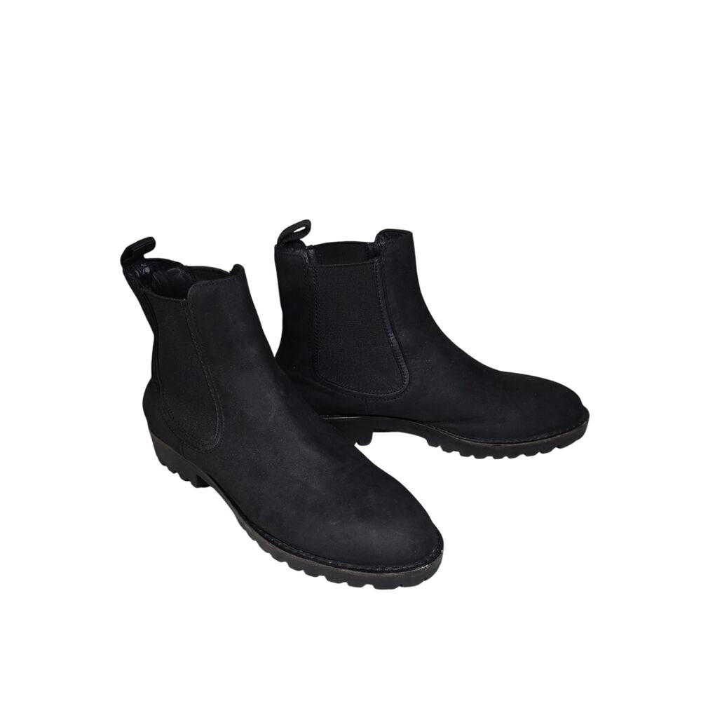 Thursday Boot Company Legend Black Leather Chelsea Ankle Boots Womens 7